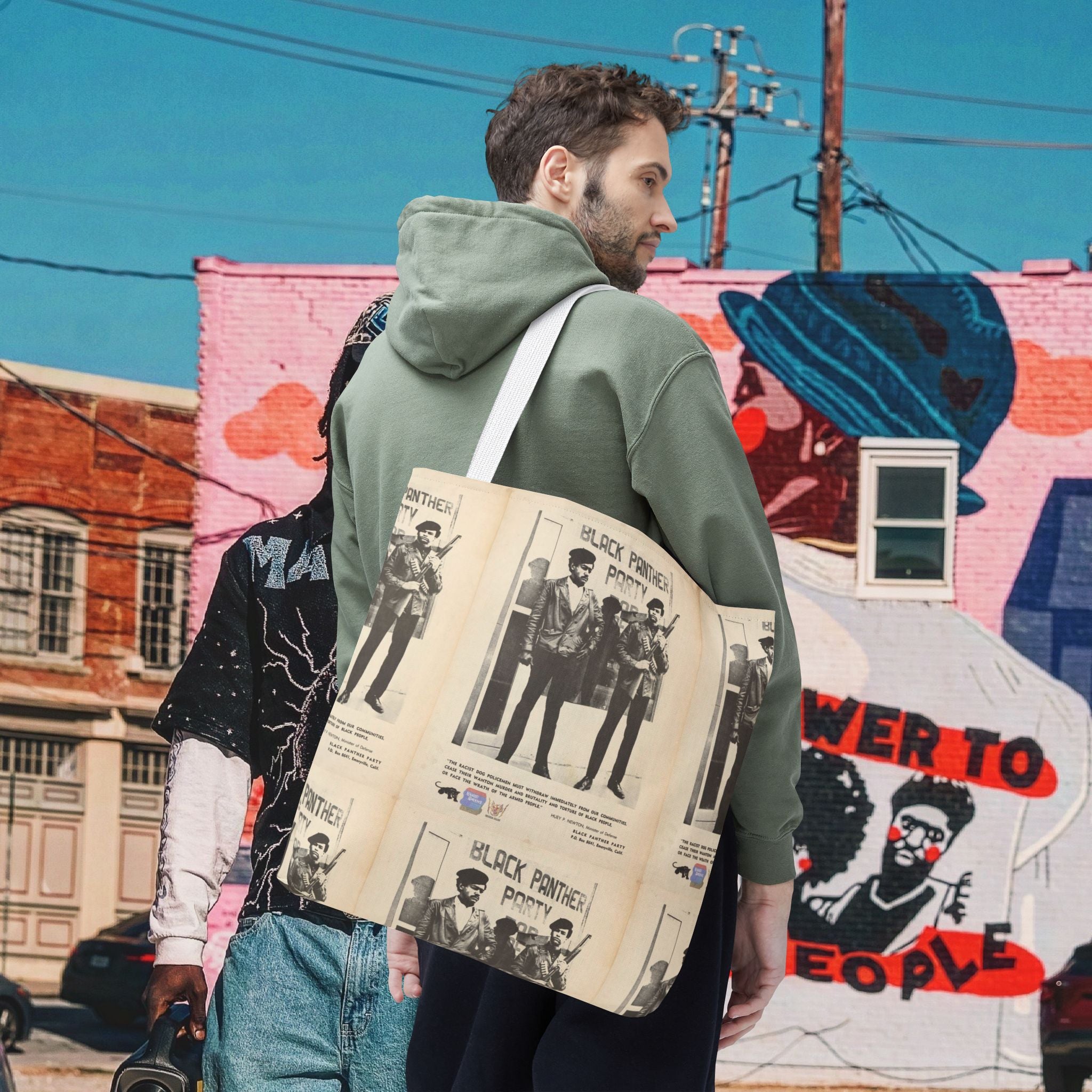 Black Panther Tote Bag (AOP)