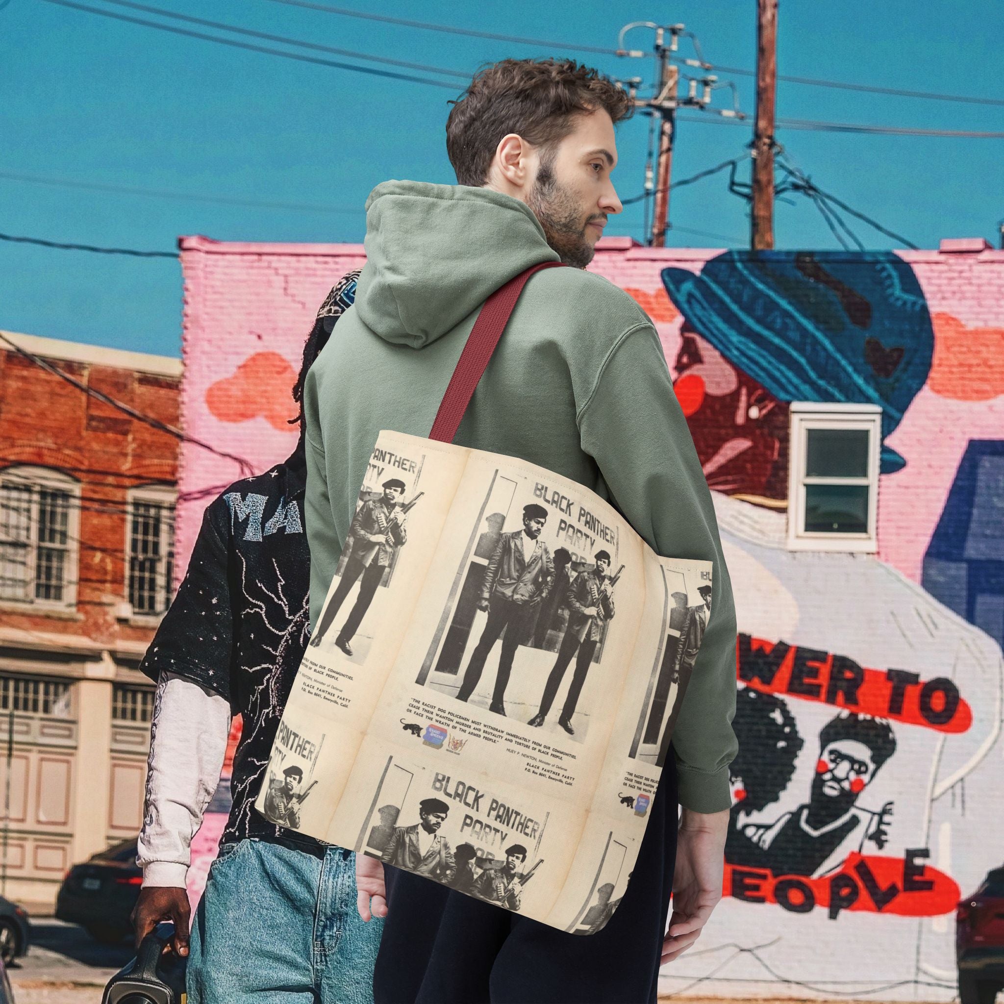 Black Panther Tote Bag (AOP)