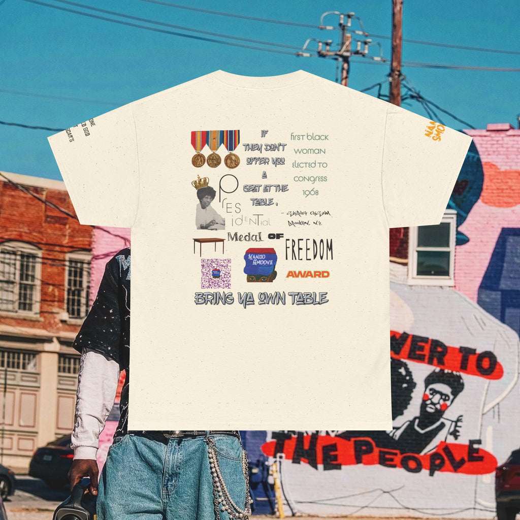 Shirley Chisholm Heavy Cotton Tee