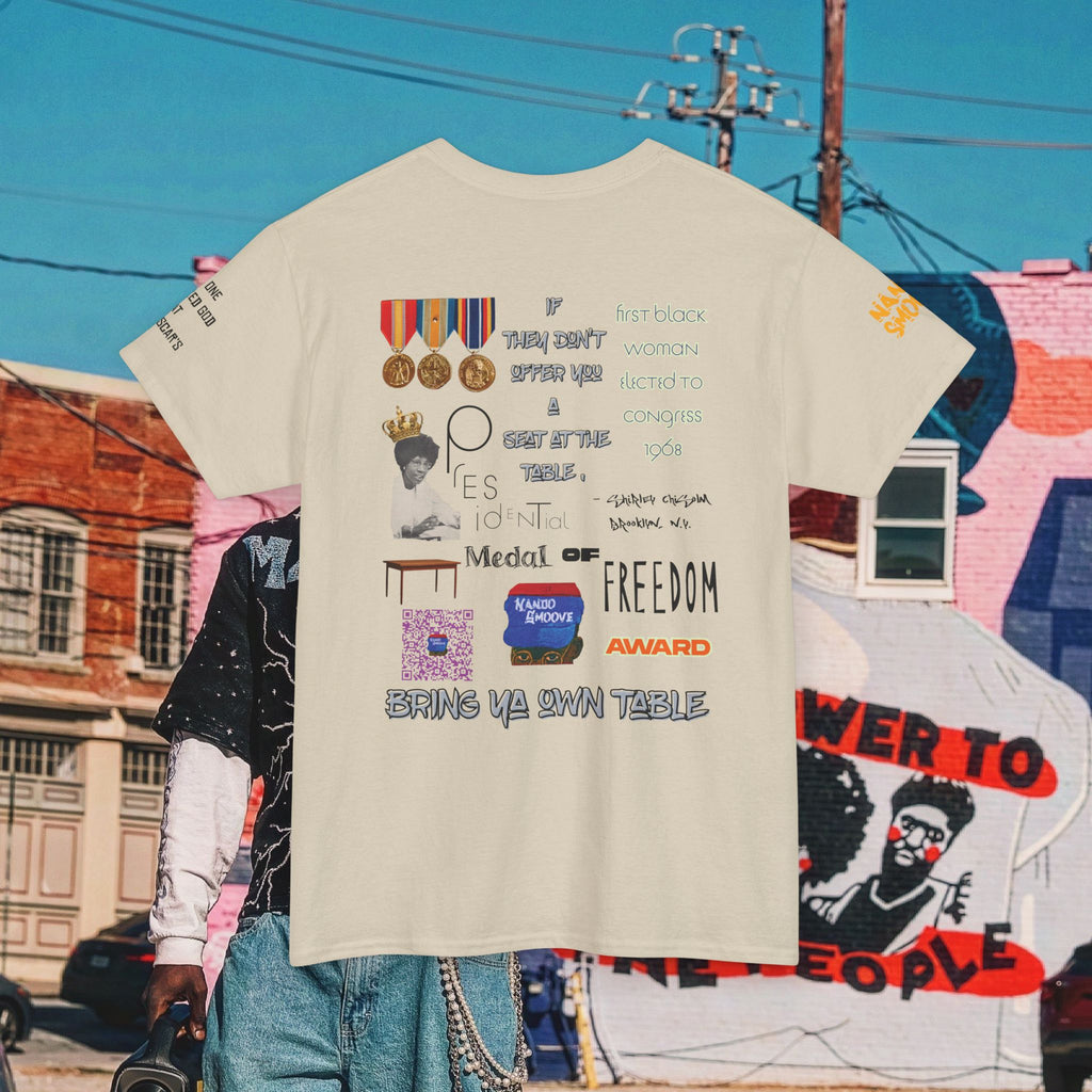 Shirley Chisholm Heavy Cotton Tee