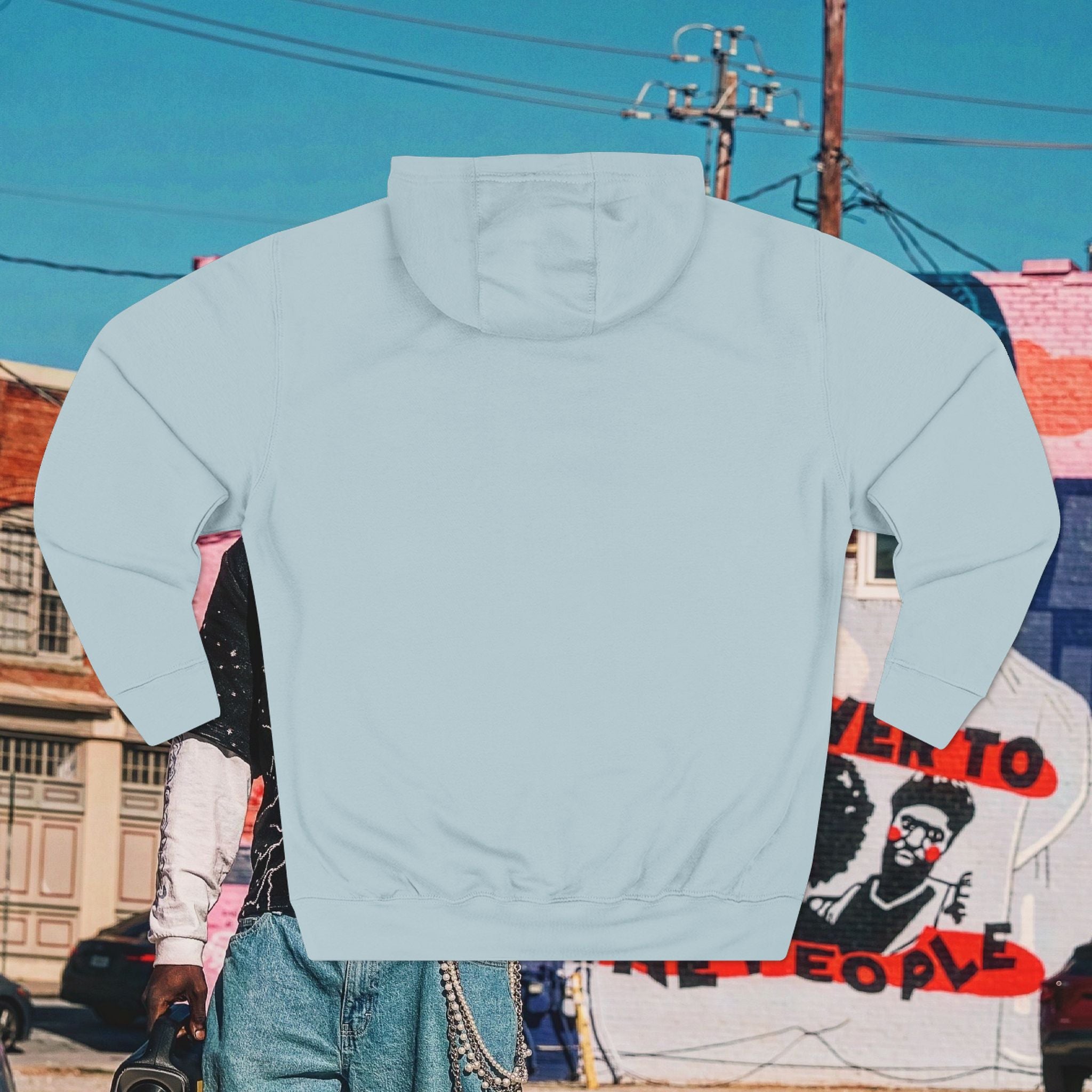 “NO ONE THANKED GOD AT THE OSCAR’S” Three-Panel Fleece Hoodie