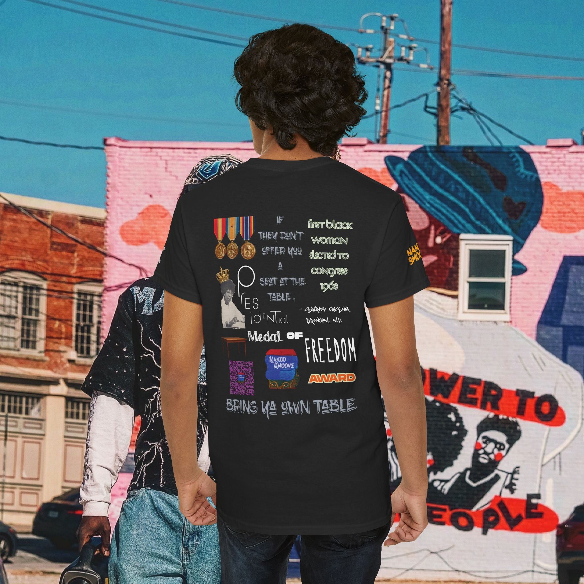 Shirley Chisholm Heavy Cotton Tee