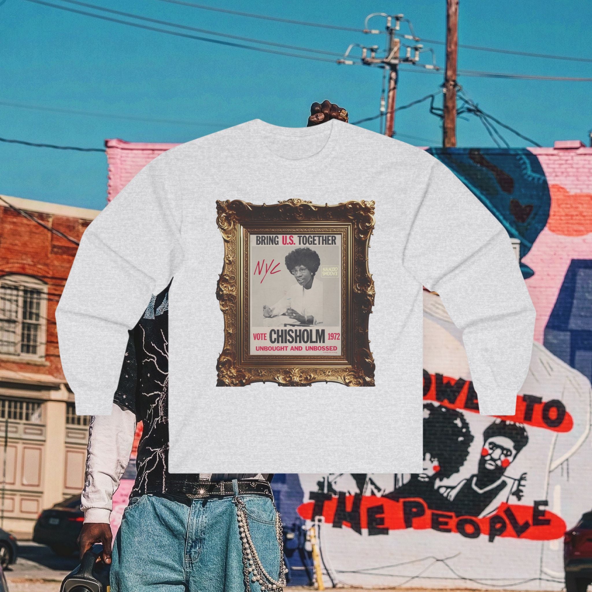 Shirley Chisholm Unisex Ultra Cotton Long Sleeve Tee