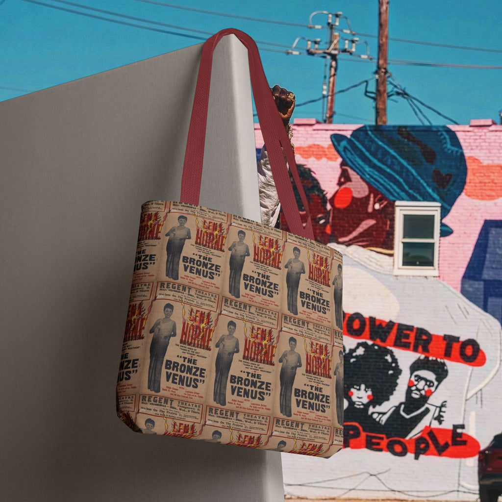 Lena Horne "The Bronze Venus" Tote Bag (Universal Kollege AOP)