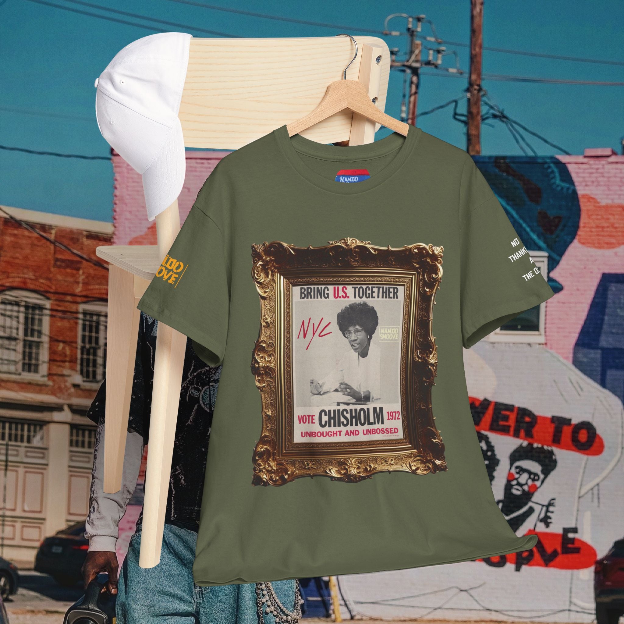 Shirley Chisholm Heavy Cotton Tee